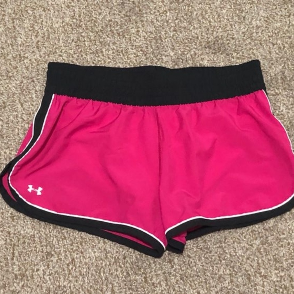 Pink Under Armour Shorts Size M